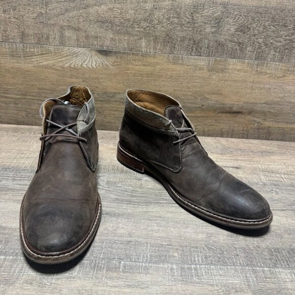 Cole Haan Welt Brown Leather Chukka Boots Men\'s Size 10.5